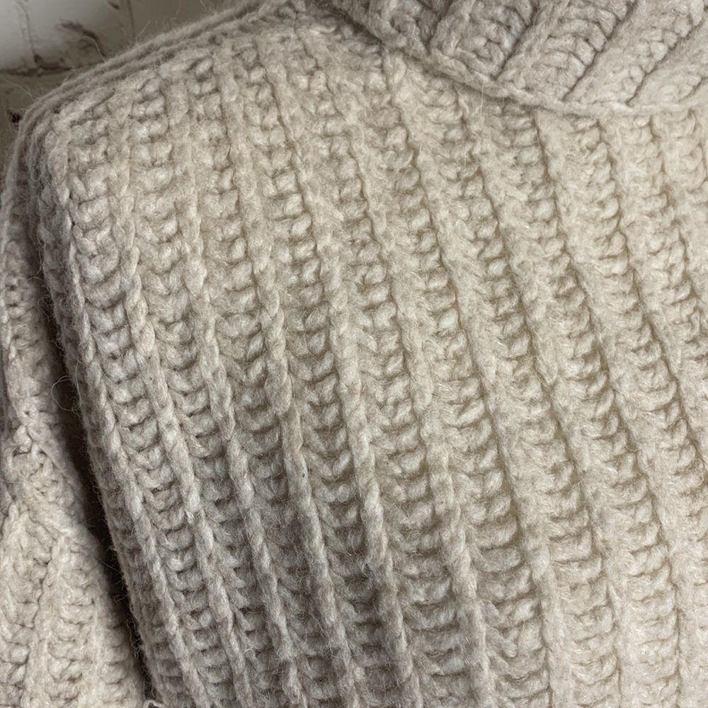 Free People Chunky Fluffy Fox Sweater - Picture 3 of 6